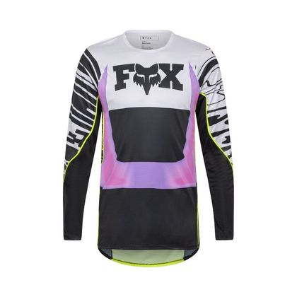 Fox FLEXAIR IMAGE PHANTOM LE 2025 Cross-Trikot - Lila / Gelb Ref : FX6120 