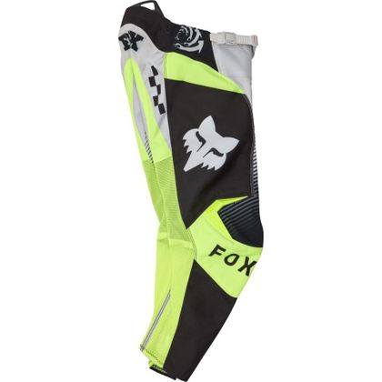 Pantalon cross Fox 180 COLLECT ENFANT - Gris / Jaune