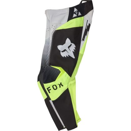 Pantalon cross Fox 180 COLLECT ENFANT - Gris / Jaune Ref : FX6351 