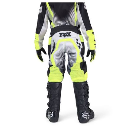 Pantalon cross Fox 180 COLLECT ENFANT - Gris / Jaune
