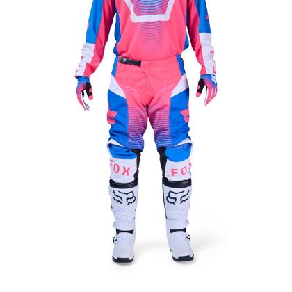 Pantalon cross Fox 180 COLLECT 2025 - Bleu / Rose