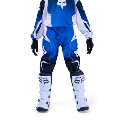 Pantalon cross Fox 180 SHIELD ENFANT - Bleu