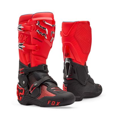 Bottes cross Fox INSTINCT 2025 - Rouge / Noir Ref : FX6213 
