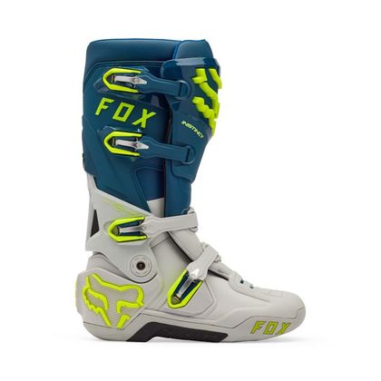 Bottes cross Fox INSTINCT 2025 - Bleu / Blanc