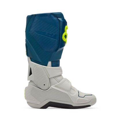 Bottes cross Fox INSTINCT 2025 - Bleu / Blanc