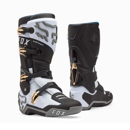 Bottes cross Fox INSTINCT 2025 - Blanc / Noir Ref : FX6212 