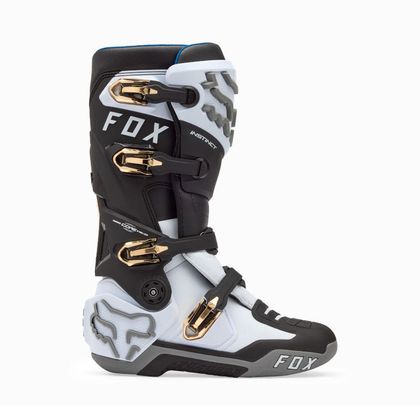 Bottes cross Fox INSTINCT 2025 - Blanc / Noir
