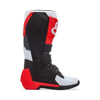 Bottes cross Fox COMP 2025 - Blanc / Rouge