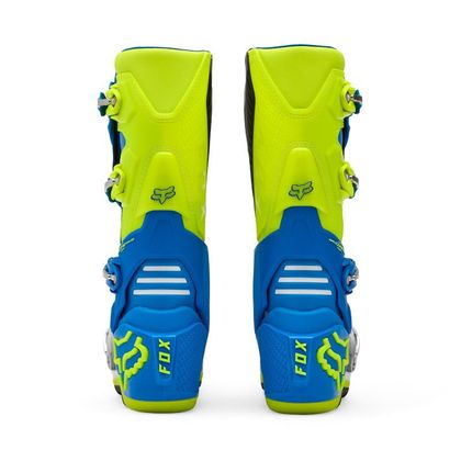 Bottes cross Fox MOTION 2025 - Bleu / Jaune