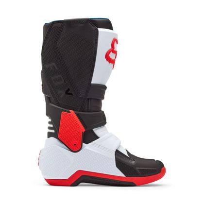 Bottes cross Fox MOTION 2025 - Blanc / Rouge