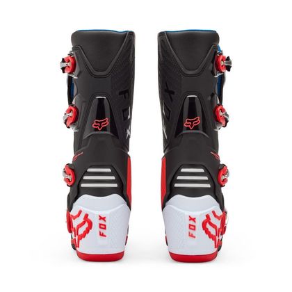 Bottes cross Fox MOTION 2025 - Blanc / Rouge