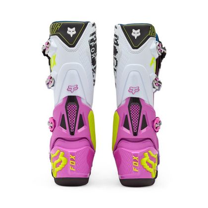 Bottes cross Fox FLEXAIR IMAGE PHANTOM LE 2026 - Violet / Jaune