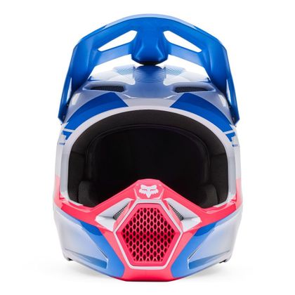 Fox V1 - COLLECT - KIND Crosshelm - Blauw / Roze