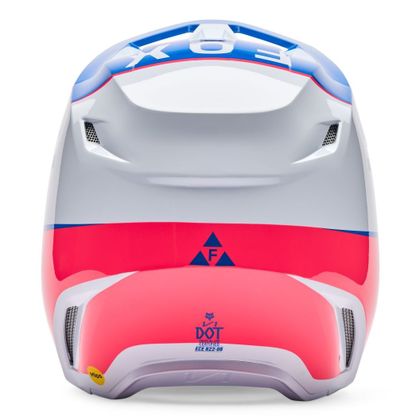 Fox V1 - COLLECT - KIND Crosshelm - Blauw / Roze