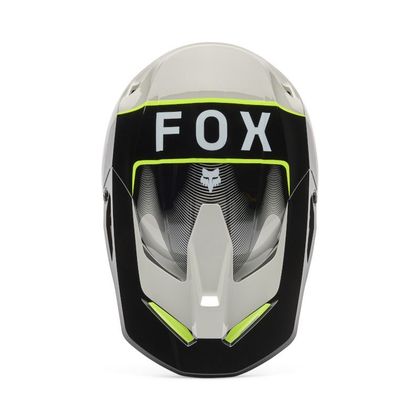 Fox V1 COLLECT 2025 Cross-Helm - Grau / Gelb