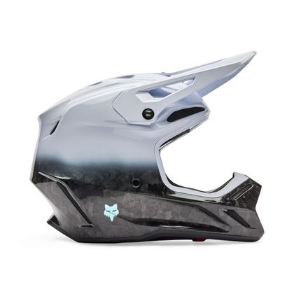 Fox V3 RS GHOST 2025 Cross-Helm - Weiß