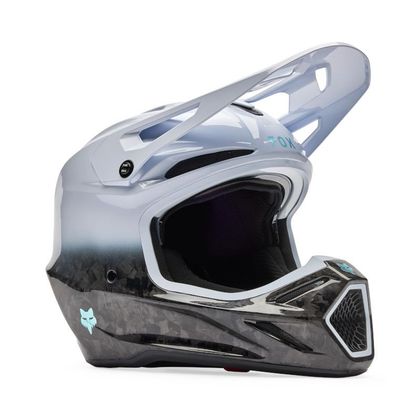 Fox V3 RS GHOST 2025 Cross-Helm - Weiß Ref : FX6243 
