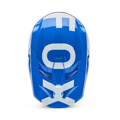 Casque cross Fox V1 SHIELD 2025 - Bleu