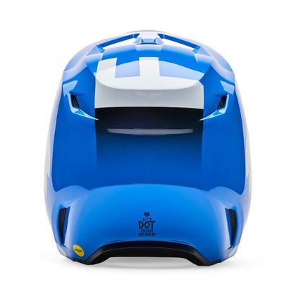Casque cross Fox V1 SHIELD 2025 - Bleu
