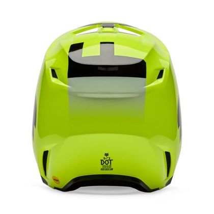 Fox V1 SHIELD 2025 Cross-Helm - Gelb / Schwarz