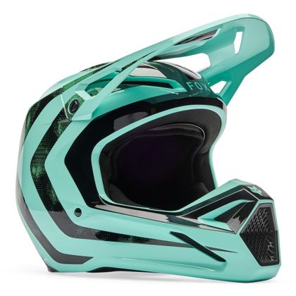 Casque cross Fox V1 - KAIROS - ENFANT - Bleu Ref : FX6354 