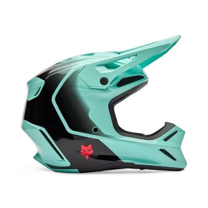 Casque cross Fox V3 DRIP 2026 - Bleu