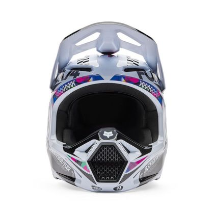 Fox V1 IMAGE COSMO 2025 Cross-Helm - Weiß / Schwarz