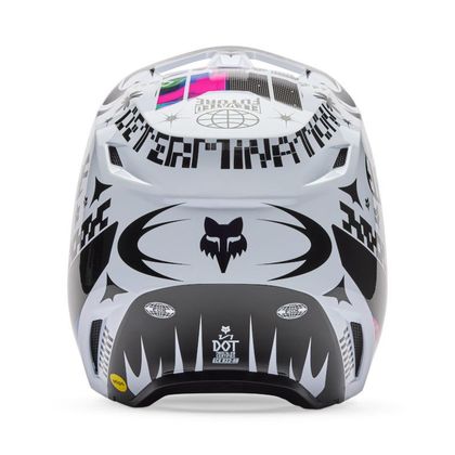 Fox V1 IMAGE COSMO 2025 Cross-Helm - Weiß / Schwarz