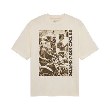T-Shirt manches courtes Fox CIRCA 74 OVERSIZED - Blanc Ref : FX6229 