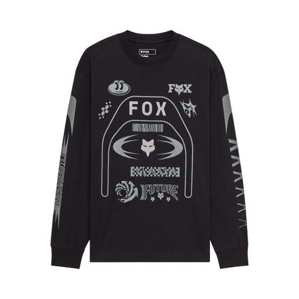 Fox IMAGE COSMO MW OVERSIZED Long-sleeved T-shirt - Black Ref : FX6226 
