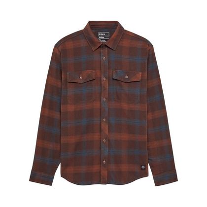 Fox SURVIVALIST CORE FLANNEL Shirt - Brown Ref : FX6218 