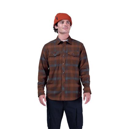 Fox SURVIVALIST CORE FLANNEL Shirt - Brown