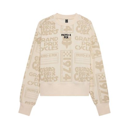 Sweat Fox CIRCA CREW WOMEN - Blanc Ref : FX6364 