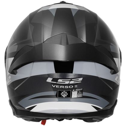 Casque jet LS2 OF618 VERSO II VENTUR - Gris