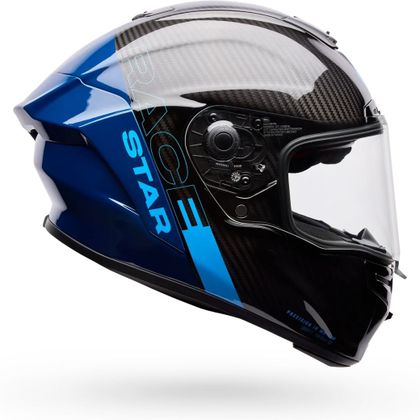 Casque intégral Bell RACESTAR DLX FLEX - STRIKE - Bleu