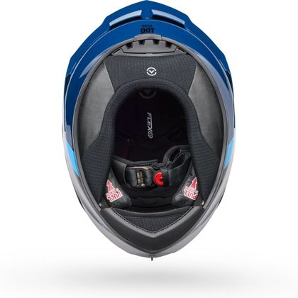 Casque intégral Bell RACESTAR DLX FLEX - STRIKE - Bleu