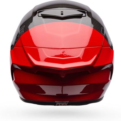 Casque intégral Bell RACESTAR DLX FLEX - STRIKE - Rouge