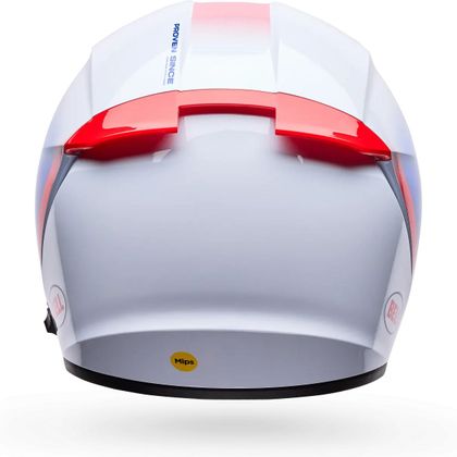 Casque intégral Bell LITHIUM MIPS - BASH - Blanc / Bleu