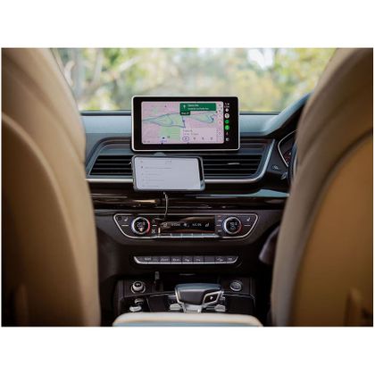 Accessoires High-Tech Quad Lock Adaptateur sans-fil Apple CarPlay/Android Auto - Noir