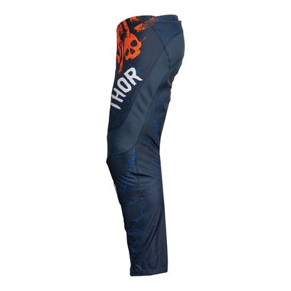 Pantaloni da cross Thor SECTOR GNAR YOUTH - Blu / Arancione