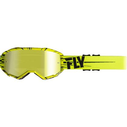 Gafas de motocross Fly ZONE - HI VIS YELLOW BLACK 2020 Ref : FL0449 / 37-5142 