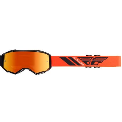 Gafas de motocross Fly ZONE - BLACK ORANGE 2020 Ref : FL0452 / 37-5143 