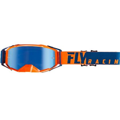 Gafas de motocross Fly ZONE PRO - ORANGE BLUE 2020 Ref : FL0443 / 37-5180 