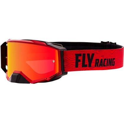 Masque cross Fly ZONE PRO - RED BLACK 2021