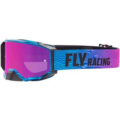 Masque cross Fly ZONE PRO - PINK BLUE 2021