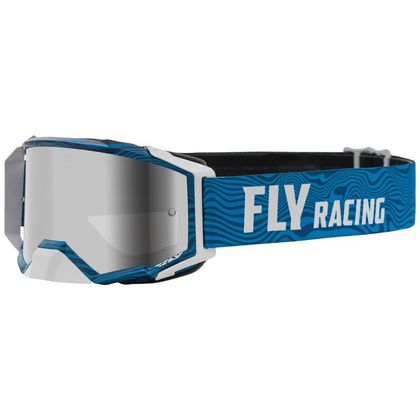 Gafas de motocross Fly ZONE PRO - BLUE WHITE 2021
