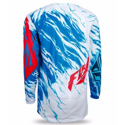 Maillot cross Fly KINETIC RELAPSE - ROUGE BLANC BLEU - 2017