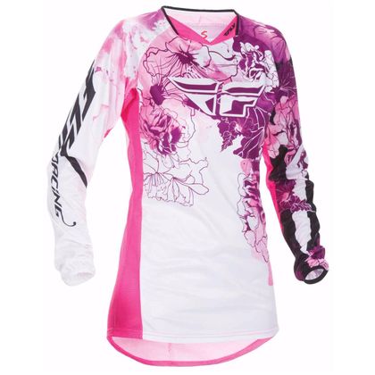 Maillot cross Fly KINETIC WOMAN - ROSE POURPRE - 2017 Ref : FL0099 