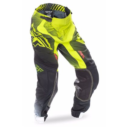 Pantalón de motocross Fly LITE HYDROGEN - VERDE NEGRO BLANCO -  2017