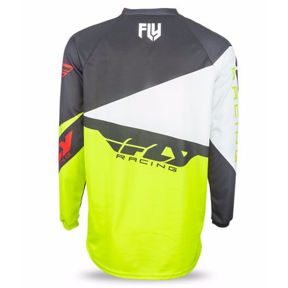Camiseta de motocross Fly F16 YOUTH - NEGRO VERDE - 